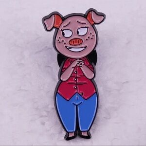 Sing, 2016 Family/Musical, Rosita Enamel Pin, Pins, Rosita